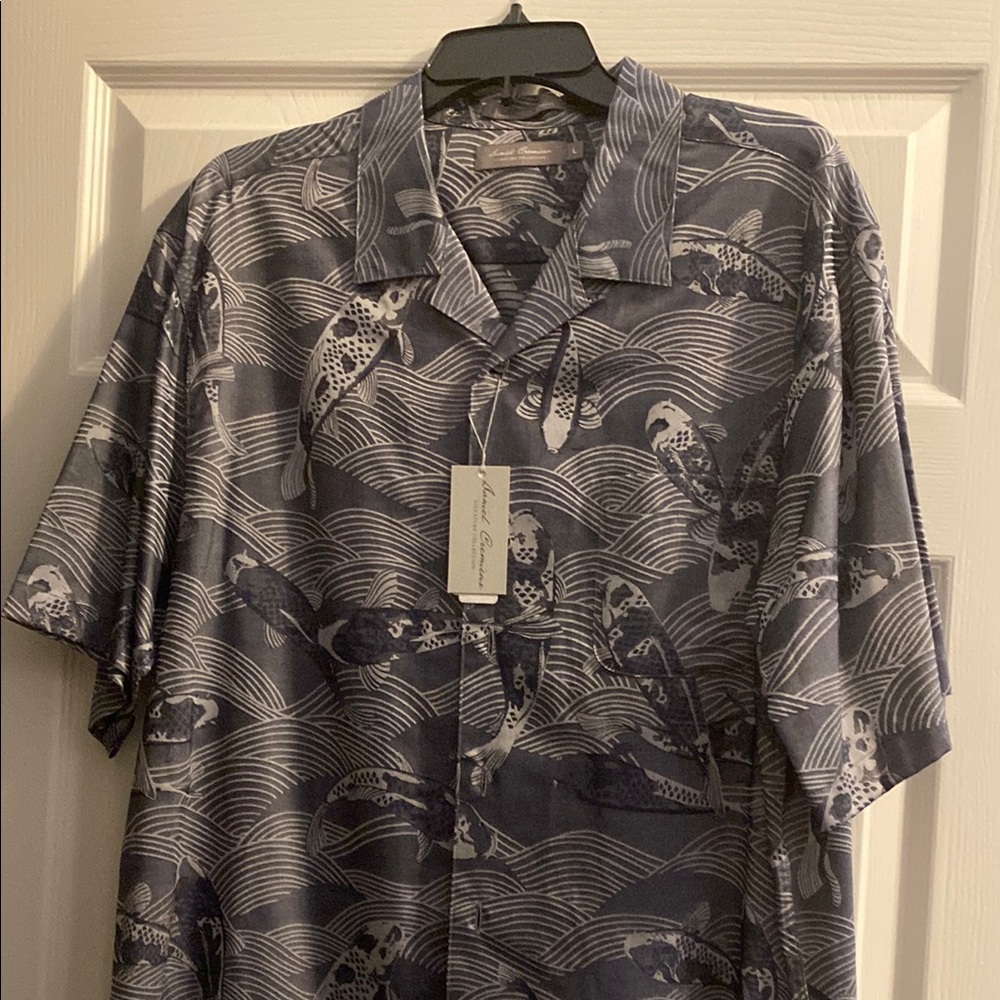 Daniel Cremieux Gray Casual Button Down Shirt